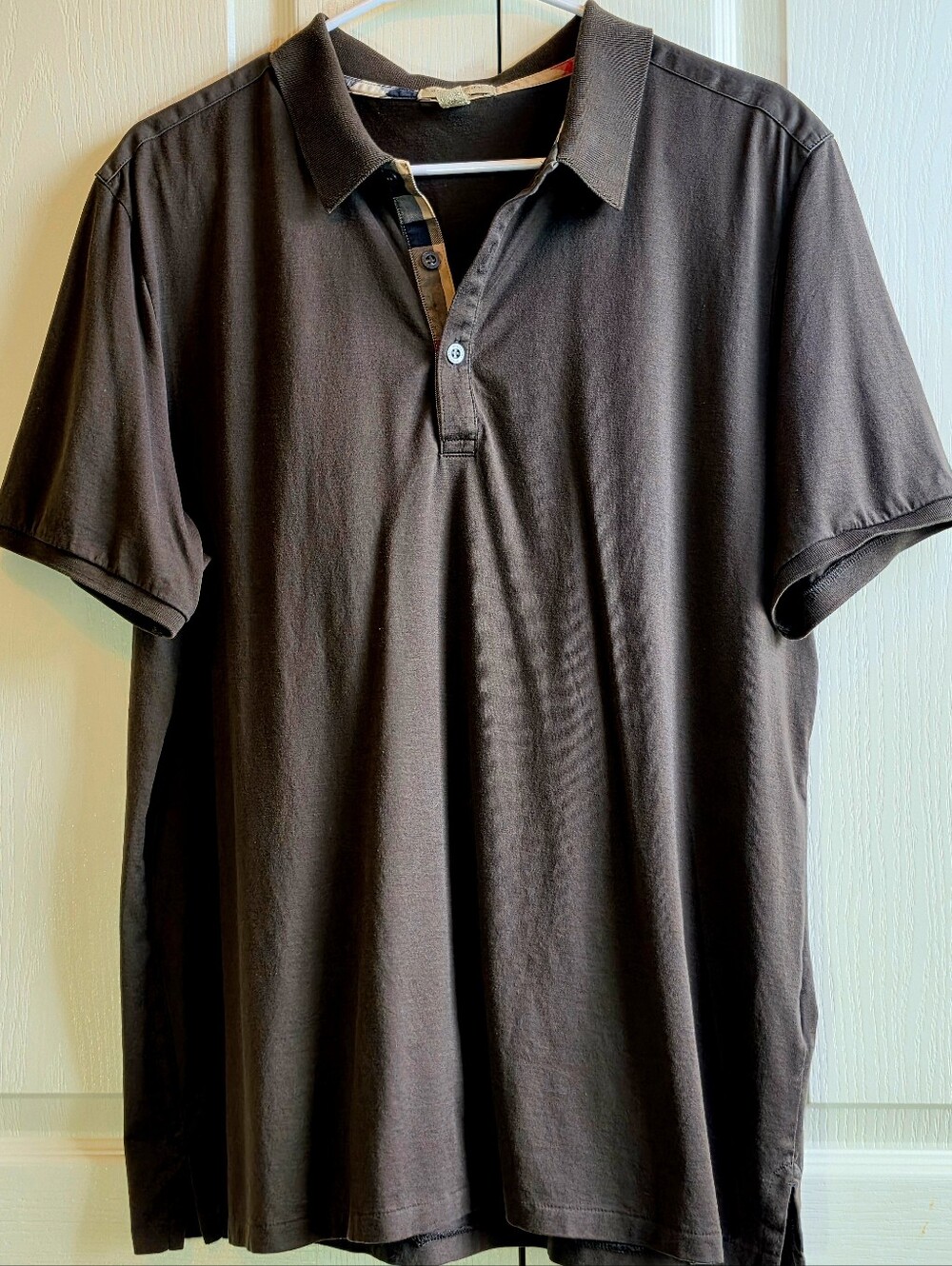 Burberry Brit Men's XXL Brown Polo Shirt